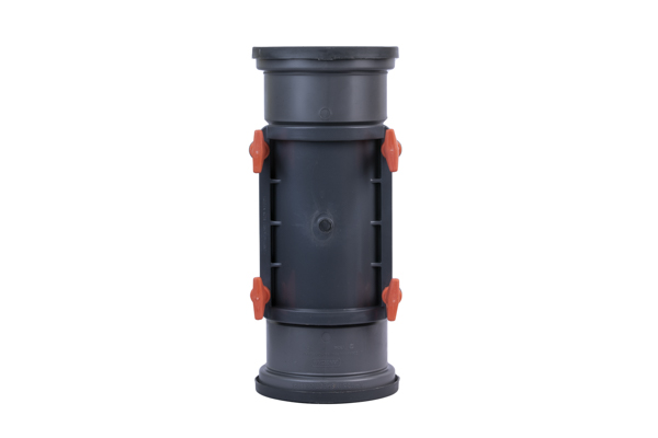 Non Pressure Pipes Fittings Sewerage Inspection Joint With Rubber 